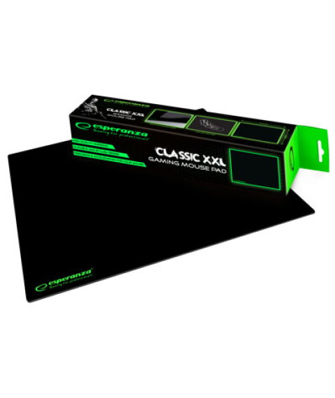Mouse Pad Esperanza EGP106K CLASSIC XXL, Gaming mouse pad, 800x240x2 mm, Rubber bottom